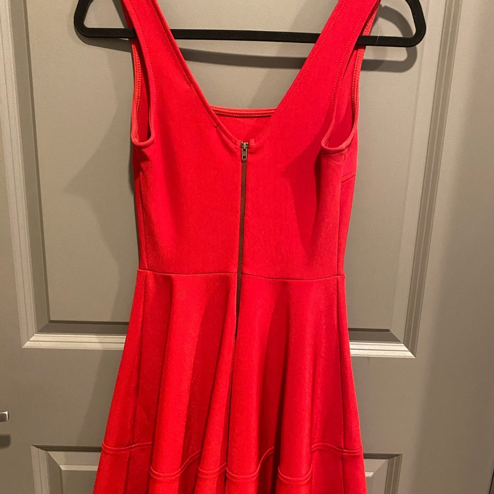 Red Mini Dress - Picture 2 of 3